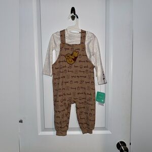 Disney Brown Winnie the Pooh Kids One Piece